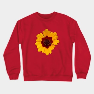 Yellow Flower Crewneck Sweatshirt